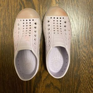Native Sandal Sneakers, light purple, 10